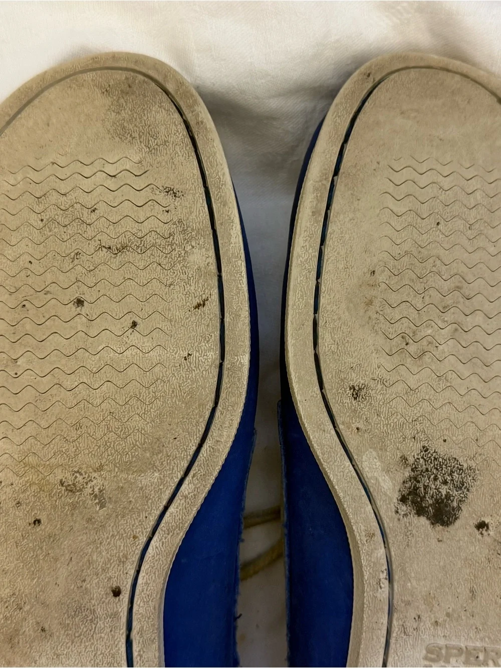 Sperry A/O 2-Eye Royal Blue Leather Boat Shoes Men’s 11⁠